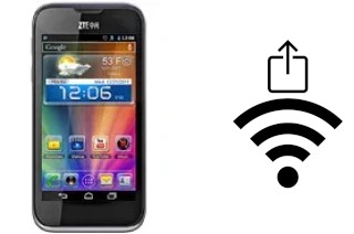 Générer un QR code avec la clé Wifi sur un ZTE Grand X LTE T82