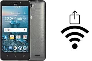 Générer un QR code avec la clé Wifi sur un ZTE Maven 2