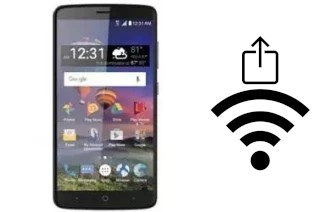 Générer un QR code avec la clé Wifi sur un ZTE Max Blue LTE