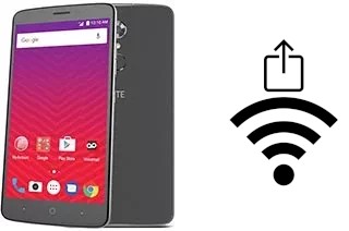 Générer un QR code avec la clé Wifi sur un ZTE Max XL