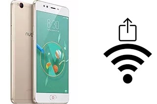 Générer un QR code avec la clé Wifi sur un ZTE nubia M2 lite