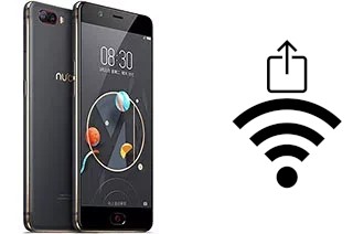 Générer un QR code avec la clé Wifi sur un ZTE nubia M2