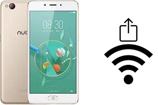 Générer un QR code avec la clé Wifi sur un ZTE nubia N2