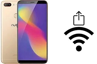 Générer un QR code avec la clé Wifi sur un ZTE nubia N3