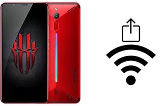 Générer un QR code avec la clé Wifi sur un ZTE nubia Red Magic