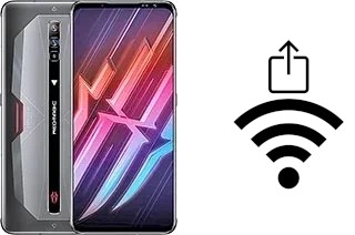 Générer un QR code avec la clé Wifi sur un ZTE nubia Red Magic 6 Pro