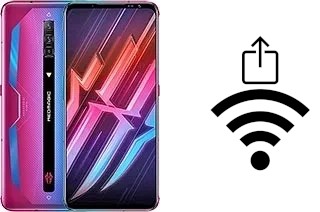 Générer un QR code avec la clé Wifi sur un ZTE nubia Red Magic 6