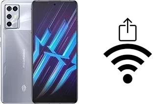 Générer un QR code avec la clé Wifi sur un ZTE nubia Red Magic 6R