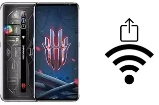 Générer un QR code avec la clé Wifi sur un ZTE nubia Red Magic 6s