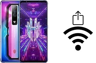 Générer un QR code avec la clé Wifi sur un ZTE nubia Red Magic 7