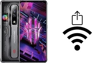 Générer un QR code avec la clé Wifi sur un ZTE nubia Red Magic 7S