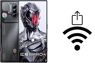 Générer un QR code avec la clé Wifi sur un ZTE nubia Red Magic 8 Pro+