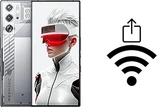 Comment générer un QR code avec le clé de sécurité réseau Wifi sur un ZTE nubia Red Magic 9S Pro+