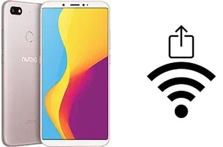 Générer un QR code avec la clé Wifi sur un ZTE nubia V18