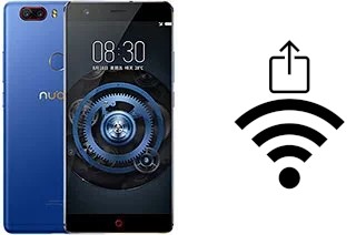 Générer un QR code avec la clé Wifi sur un ZTE nubia Z17 lite