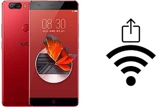 Générer un QR code avec la clé Wifi sur un ZTE nubia Z17