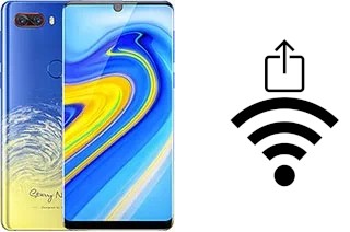 Générer un QR code avec la clé Wifi sur un ZTE nubia Z18