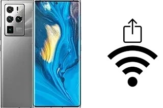 Générer un QR code avec la clé Wifi sur un ZTE nubia Z30 Pro