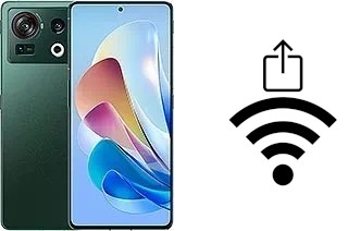 Générer un QR code avec la clé Wifi sur un ZTE nubia Z40S Pro