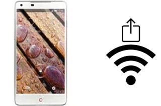 Générer un QR code avec la clé Wifi sur un ZTE nubia Z5