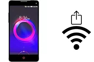 Générer un QR code avec la clé Wifi sur un ZTE nubia Z5S mini NX405H