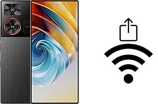 Comment générer un QR code avec le clé de sécurité réseau Wifi sur un ZTE nubia Z60 Ultra Leading