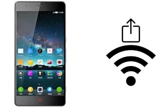 Générer un QR code avec la clé Wifi sur un ZTE nubia Z7