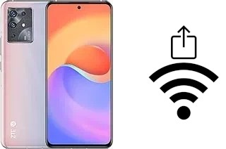 Générer un QR code avec la clé Wifi sur un ZTE S30 Pro