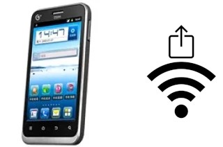 Générer un QR code avec la clé Wifi sur un ZTE U880E