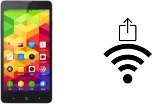 Générer un QR code avec la clé Wifi sur un ZTE V5S