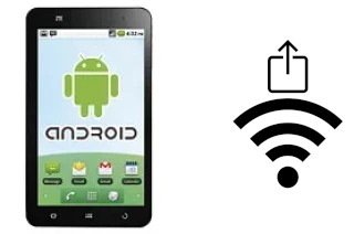 Générer un QR code avec la clé Wifi sur un ZTE V9