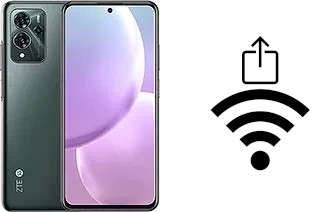 Générer un QR code avec la clé Wifi sur un ZTE Voyage 20 Pro