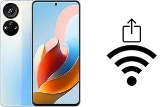 Générer un QR code avec la clé Wifi sur un ZTE Voyage 40 Pro+