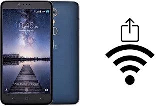 Générer un QR code avec la clé Wifi sur un ZTE Zmax Pro