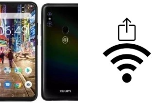 Générer un QR code avec la clé Wifi sur un Zuum Aura X