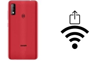 Comment générer un QR code avec le clé de sécurité réseau Wifi sur un Zuum Magno C1