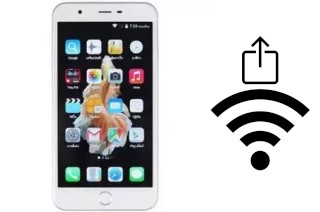 Générer un QR code avec la clé Wifi sur un ZYQ Q638