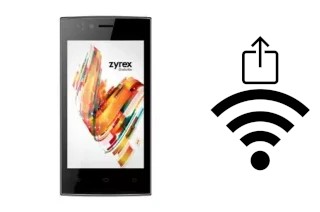 Générer un QR code avec la clé Wifi sur un Zyrex ZA977